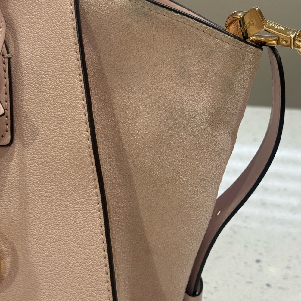 Michael Kors Avril Large Satchel Bag powder blush pink - Picture 12 of 16